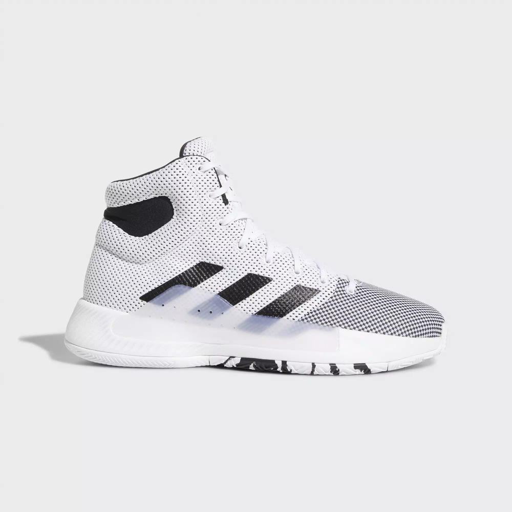 Adidas Pro Bounce Madness 2019 Tenis De Basketball Blancos Para Hombre (MX-71121)